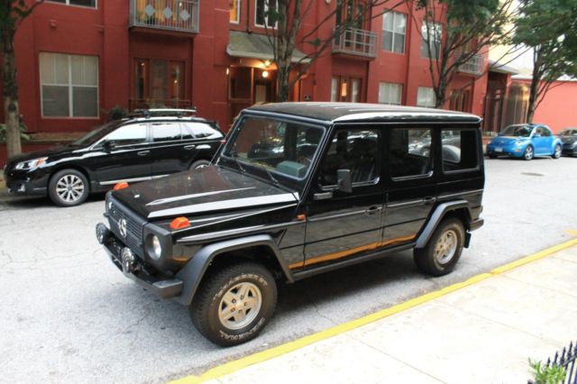 1987 Black Mercedes-Benz G-Class SUV