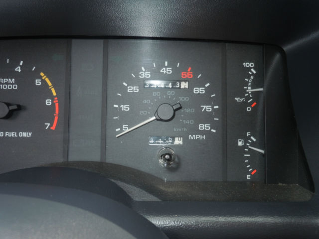 1987 White Ford Mustang Convertible