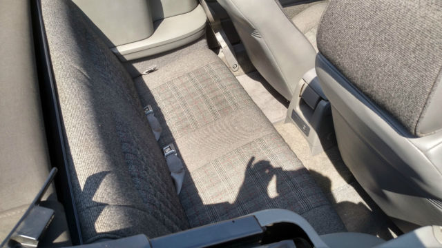 1987 Black Ford Mustang Convertible