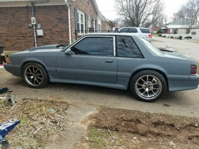 1987 Gray Ford Mustang Coupe