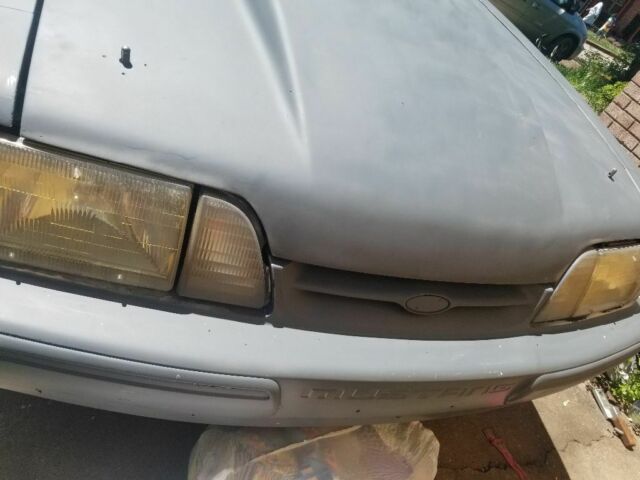 1987 Gray Ford Mustang Coupe