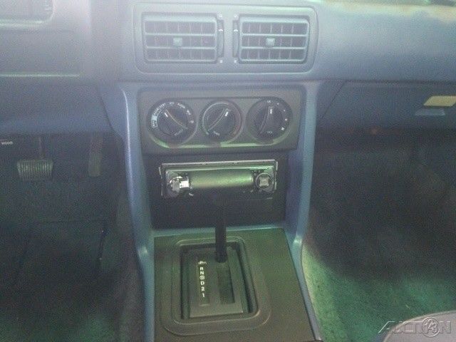 1987 White Ford Mustang Convertible