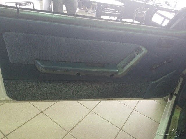 1987 White Ford Mustang Convertible