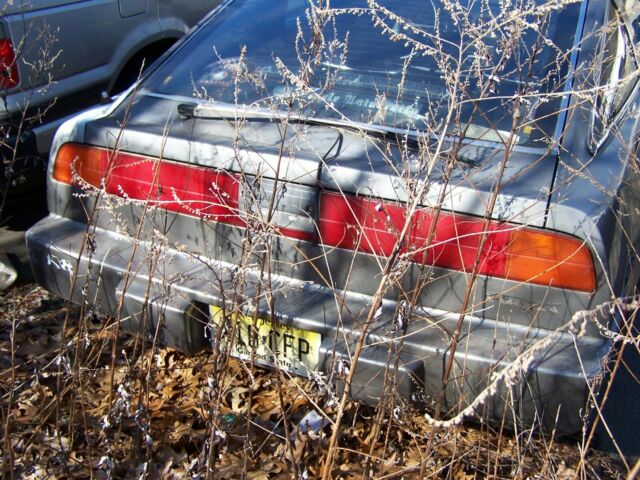 1987 Gray nissan 300Z Coupe