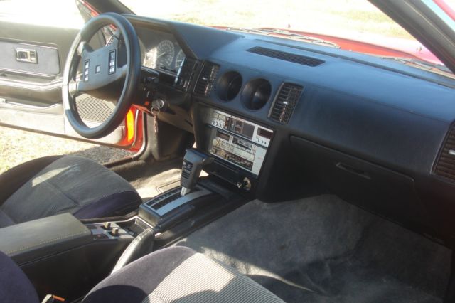 1987 Red Nissan 300ZX Hatchback