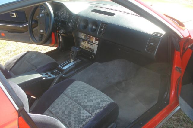 1987 Red Nissan 300ZX Hatchback