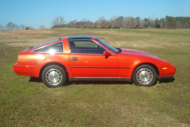 1987 Red Nissan 300ZX Hatchback