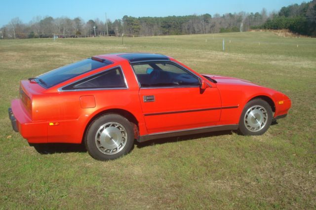 1987 Red Nissan 300ZX Hatchback