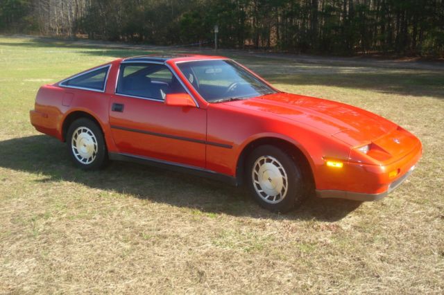 1987 Red Nissan 300ZX Hatchback