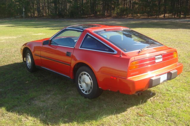 1987 Red Nissan 300ZX Hatchback