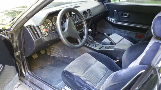 1987 Black Nissan 300ZX Coupe