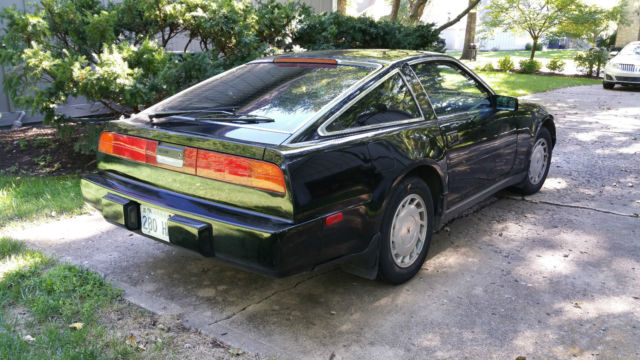 1987 Black Nissan 300ZX Coupe