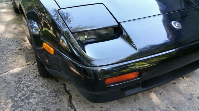 1987 Black Nissan 300ZX Coupe