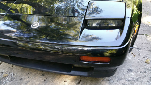 1987 Black Nissan 300ZX Coupe