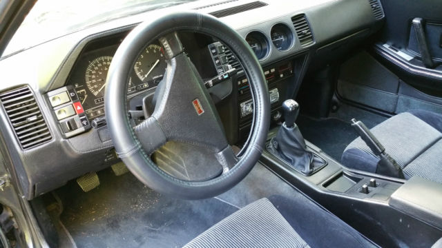 1987 Black Nissan 300ZX Coupe