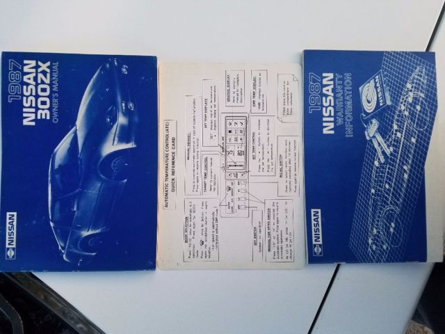 1987 White Nissan 300ZX Coupe