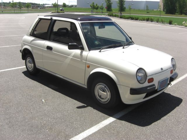 1980 White Nissan Be-1 Coupe