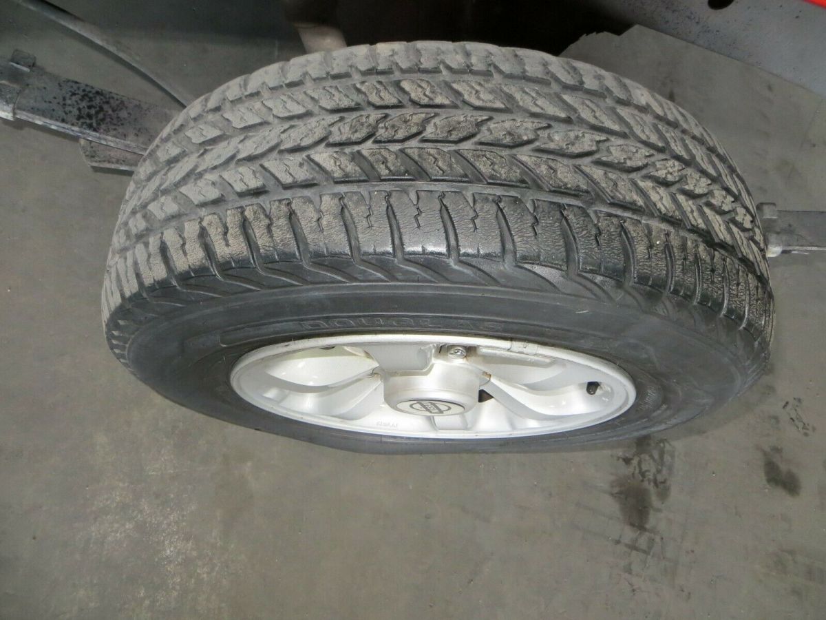 1987 Red Nissan PICK UP Standard Cab Pickup