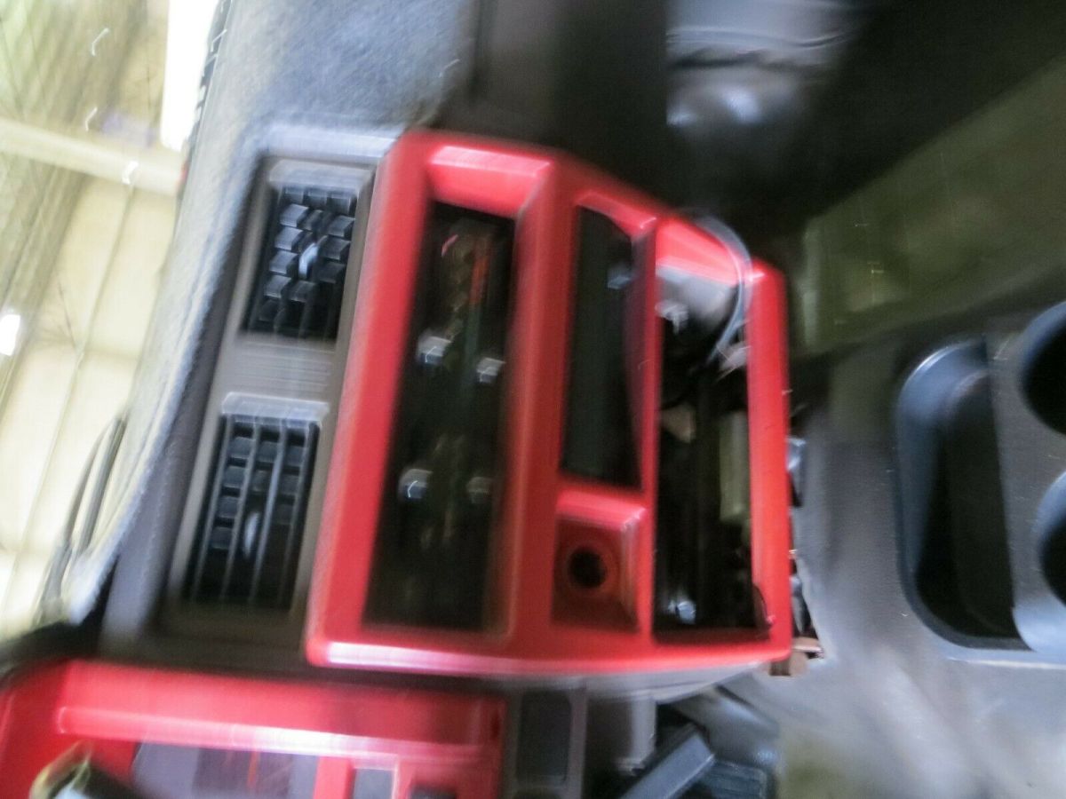 1987 Red Nissan PICK UP Standard Cab Pickup