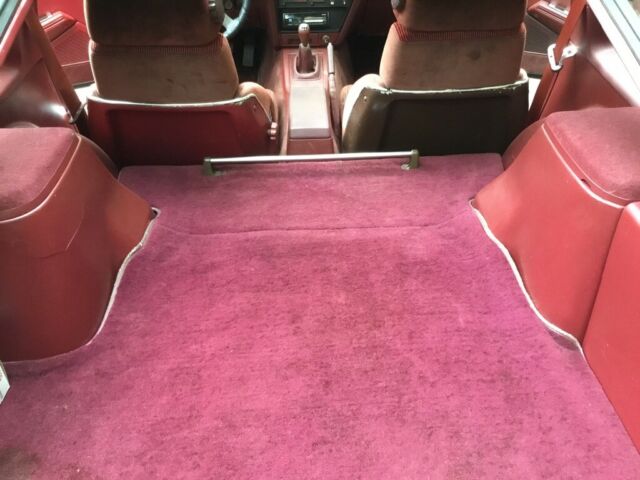 1987 Burgundy Nissan 300ZX Coupe