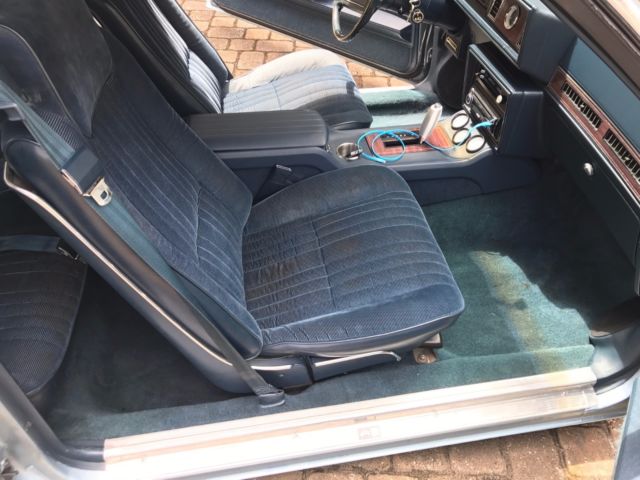 1987 Custom Blue Oldsmobile Cutlass Sedan