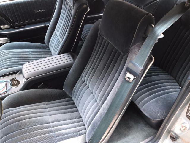 1987 Custom Blue Oldsmobile Cutlass Sedan