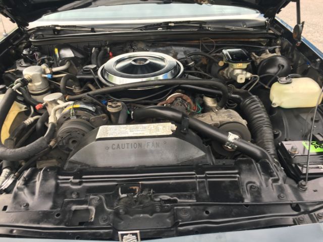 1987 Blue Oldsmobile 442 Coupe