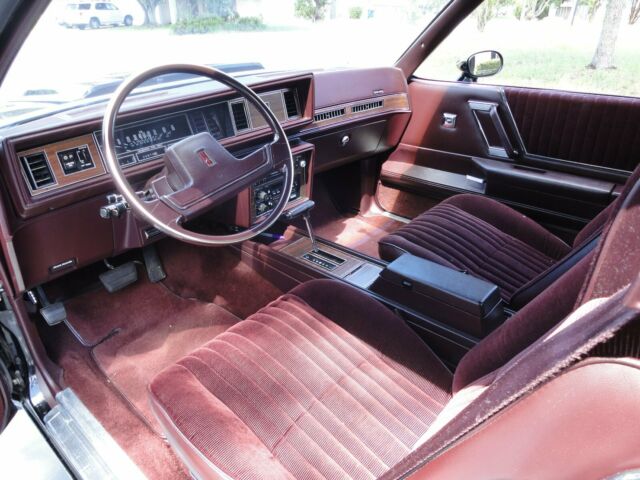 1987 Black Oldsmobile Cutlass Coupe