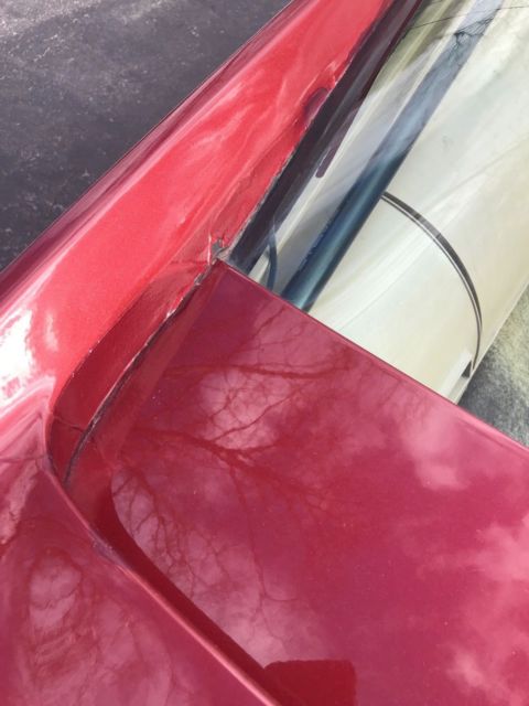 1987 Burgundy Pontiac Firebird Coupe