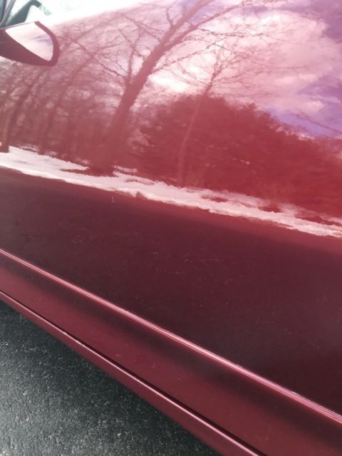 1987 Burgundy Pontiac Firebird Coupe