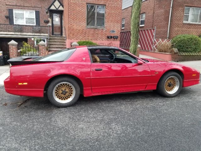 1987 Red Pontiac Trans Am Coupe