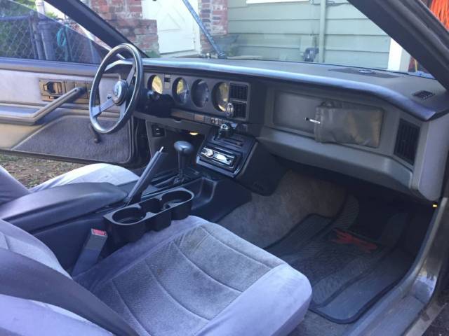 1987 Silver Pontiac Firebird Coupe