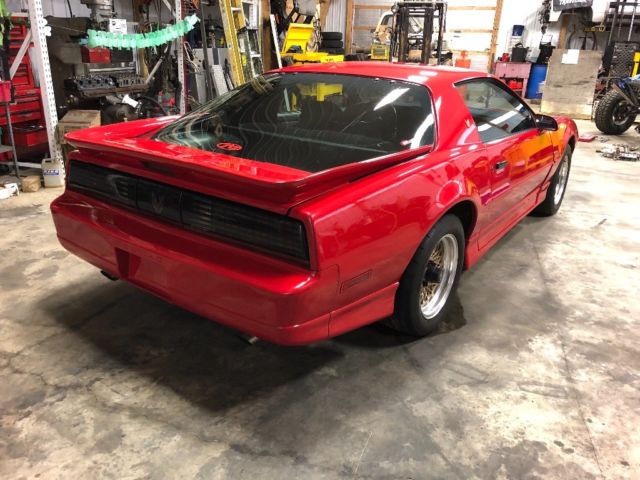 1987 Red Pontiac Trans Am Coupe