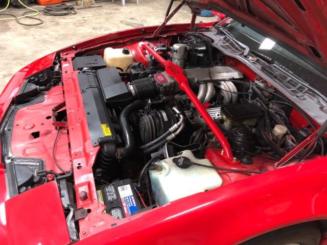 1987 Red Pontiac Trans Am Coupe