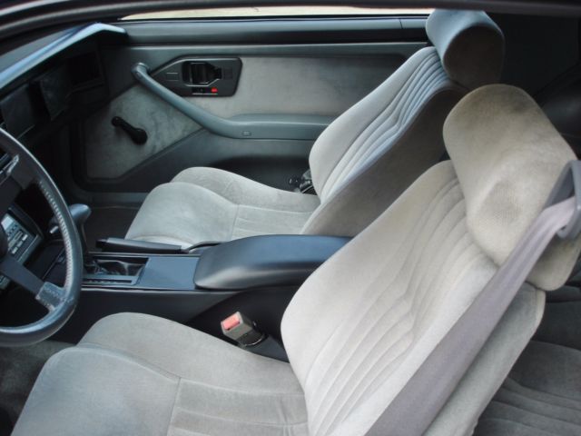 1987 Bright Blue Metallic-Silver lower trim Pontiac Trans Am Coupe