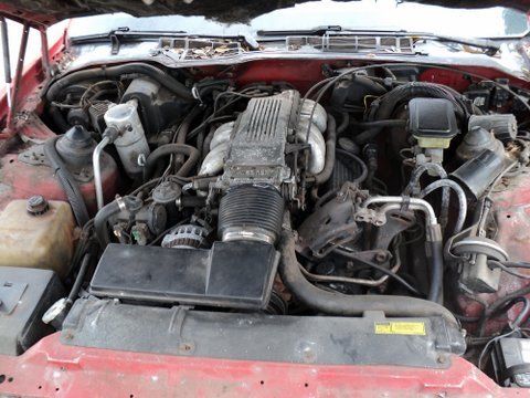 1987 Red Pontiac Trans Am Convertible