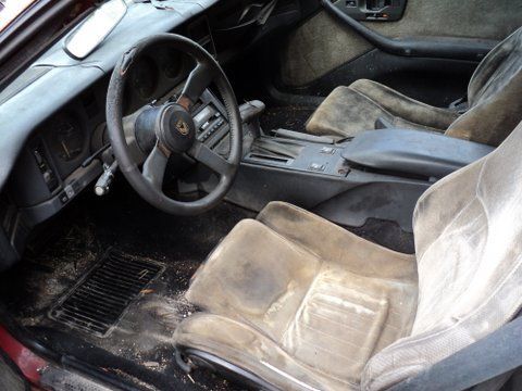 1987 Red Pontiac Trans Am Convertible