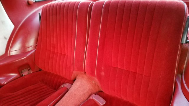 1987 Red Pontiac Trans Am Coupe