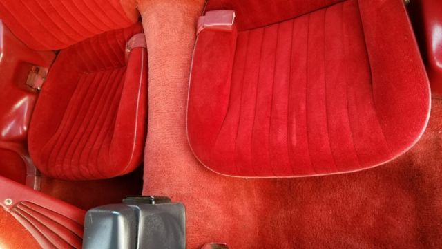 1987 Red Pontiac Trans Am Coupe