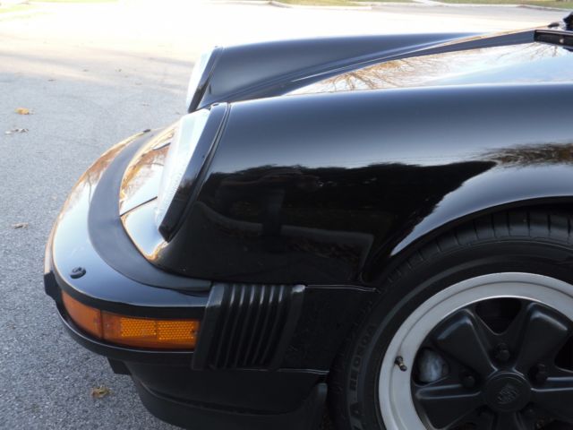 1987 Black Porsche 911 Coupe