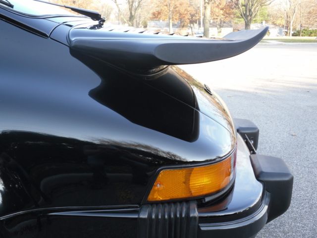 1987 Black Porsche 911 Coupe