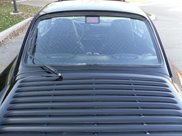 1987 Black Porsche 911 Coupe
