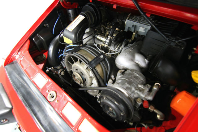 1987 Guards Red Porsche 911 Convertible
