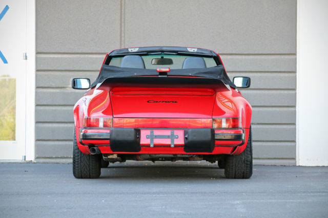 1987 Guards Red Porsche 911 Convertible