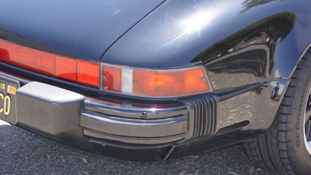 1987 Black Porsche 911