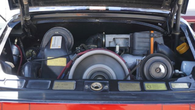 1987 Black Porsche 911