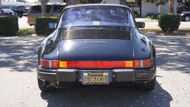 1987 Black Porsche 911