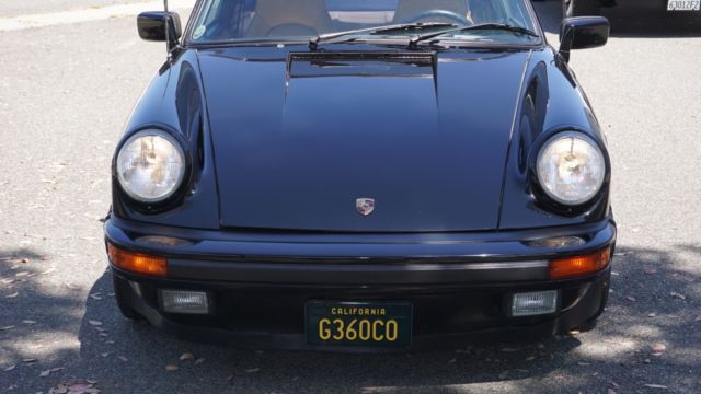 1987 Black Porsche 911