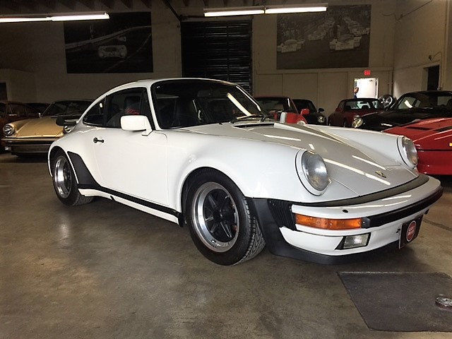 1987 White Porsche 911 Coupe