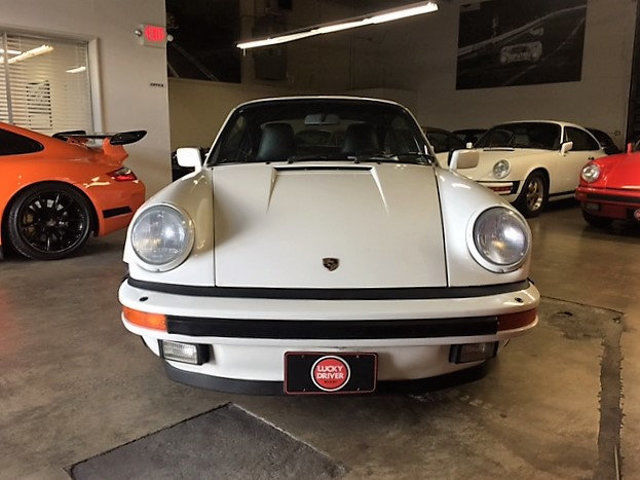 1987 White Porsche 911 Coupe